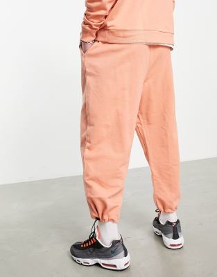 pastel orange pants