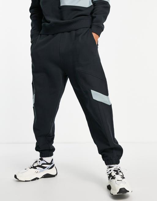 ASOS DESIGN oversized sweatpants with tonal panel details - part of a set