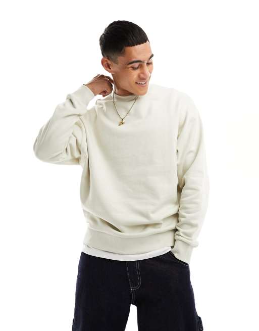 White discount sweatshirt asos