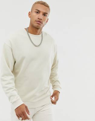 asos design oversized sweatshirt