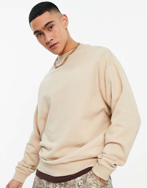 Asos crew neck outlet sweatshirt