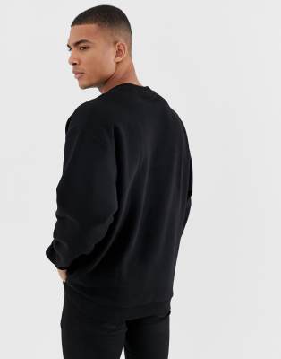 asos design oversized sweatshirt