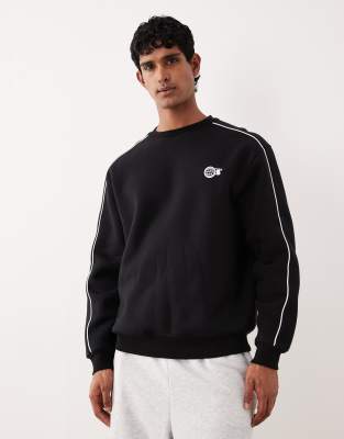 Asos Design Oversized Sweatshirt In Black