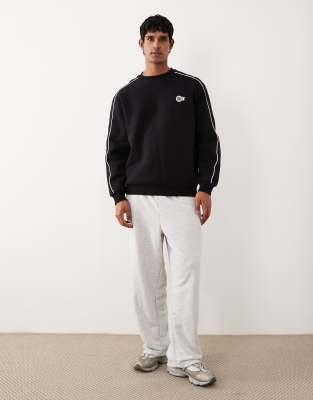 Asos Design Oversized Sweatshirt In Black