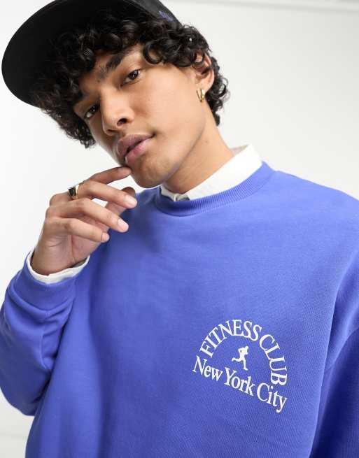 Oversized best sale sports sweatshirt