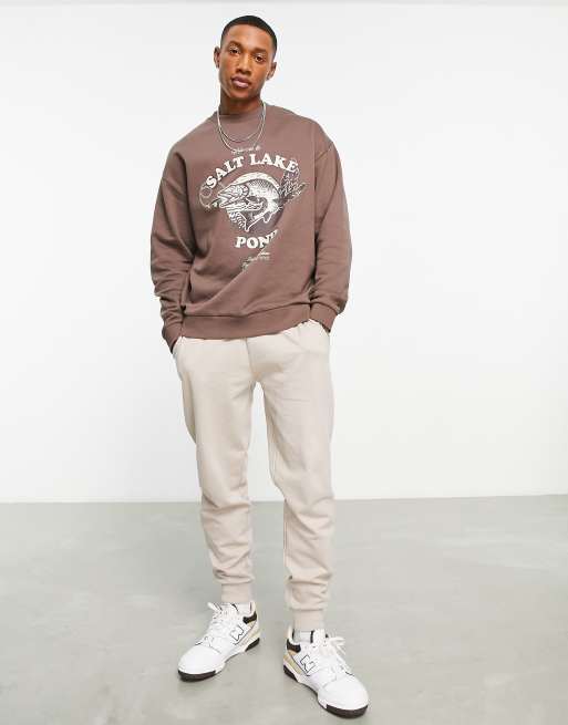 Asos men's best sale oversized sweatshirt