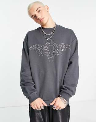 'Atelier' Diamante Sweatshirt