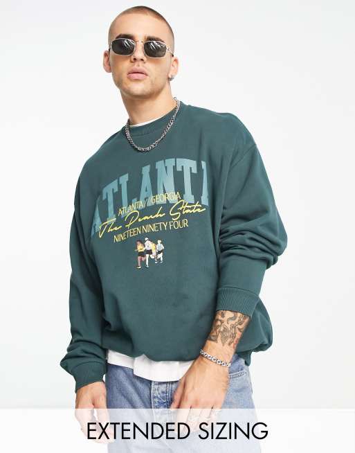 Asos crew neck outlet sweatshirt