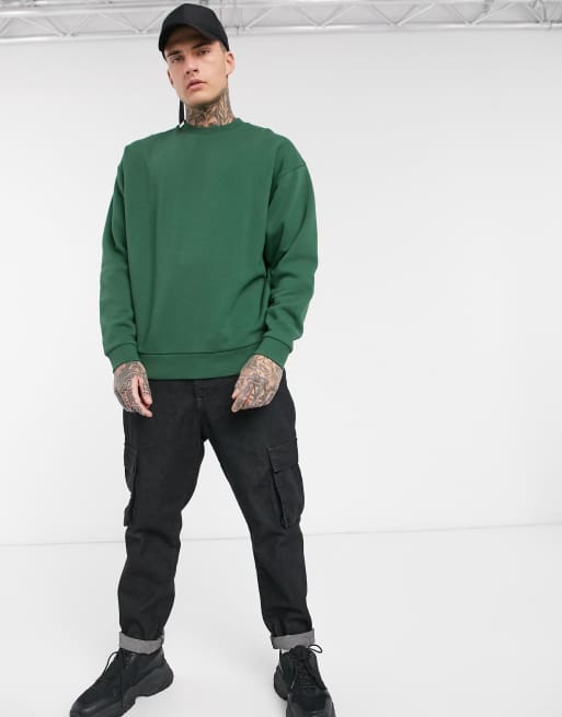 Asos 2024 green sweatshirt