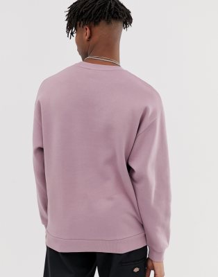 adidas originals oversized sweatshirt in dusty pink