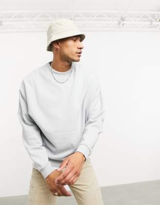 asos design oversized sweatshirt