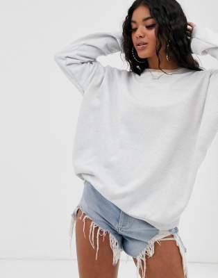 asos oversized sweatshirt womens