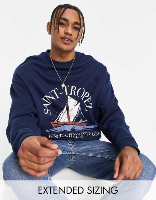 Vintage oversized deals sweatshirt