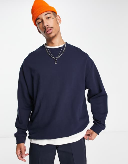 Navy sweatshirt discount