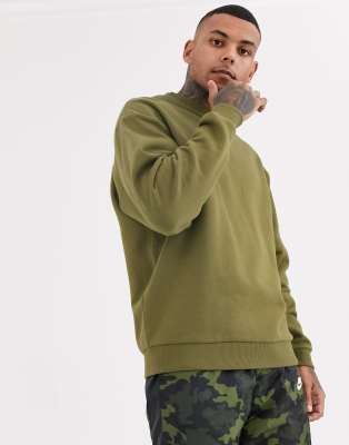 olive green oversized hoodie