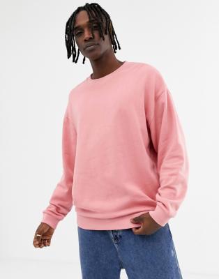 asos pink sweatshirt