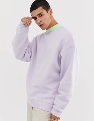 asos design oversized sweatshirt