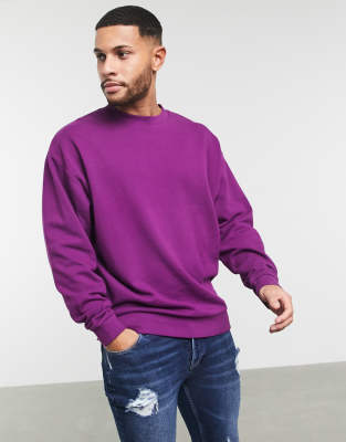 asos design oversized sweatshirt