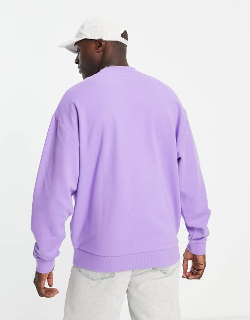 Lavender oversized on sale sweatshirt