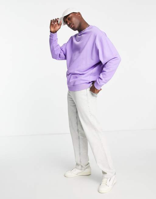 Asos best sale purple sweatshirt