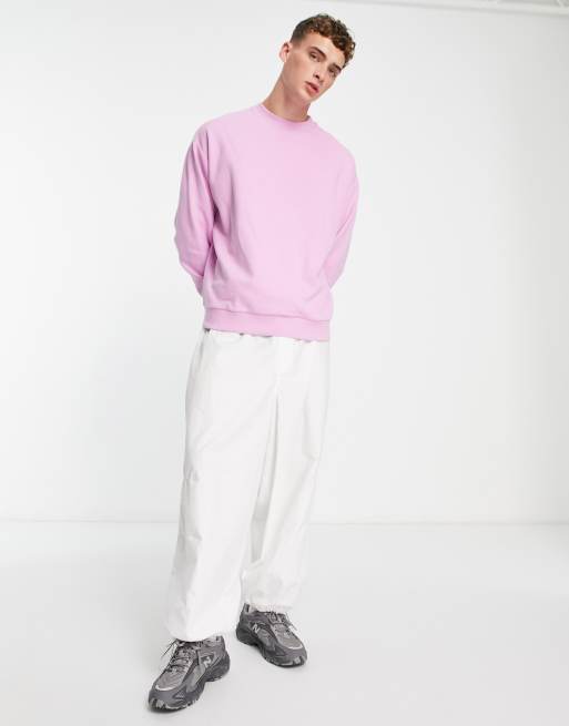 ASOS DESIGN sweatshirt in pink