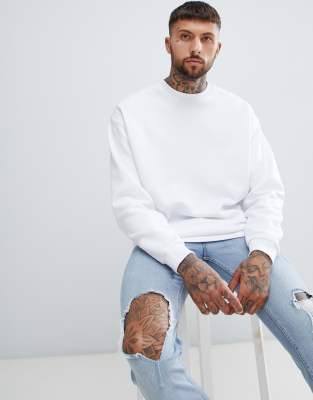 asos white sweatshirt