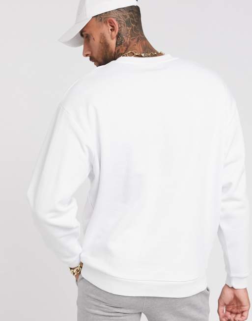 Asos on sale white sweatshirt