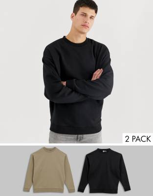 asos design oversized sweatshirt