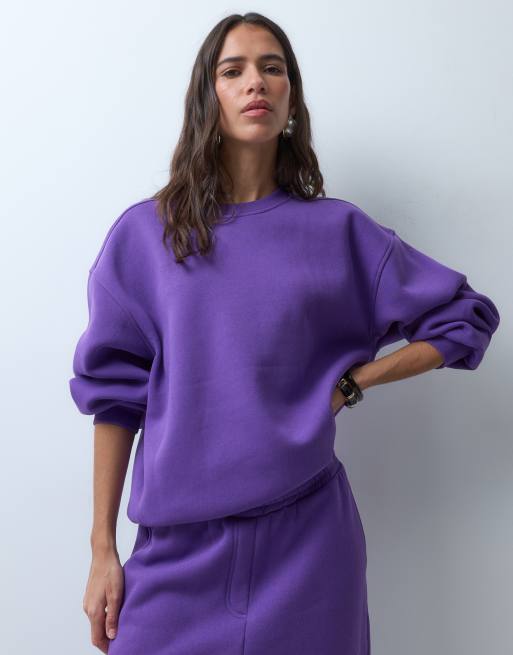 ASOS DESIGN - Lilla sæt med oversized sweatshirt og joggingbukser, 3 af 3