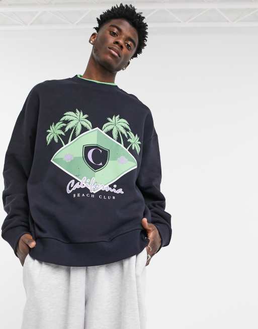 California oversized outlet sweatshirt