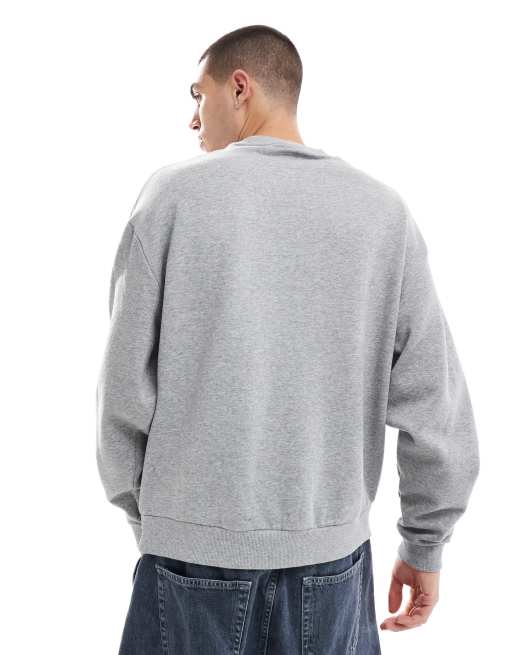 Grey sweatshirt asos online