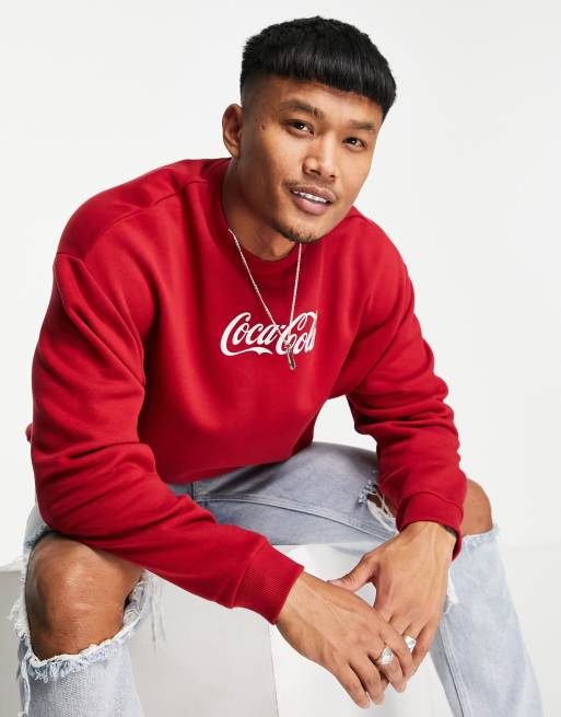 Red sweatshirt asos sale