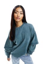 ASOS DESIGN oversized hoodie in washed tan - part of a set
