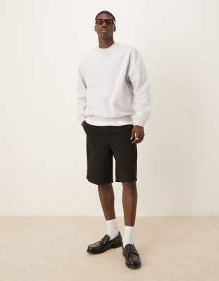 Asos Design Oversized Sweatshirt With Fruit Back Print