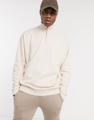 asos beige hoodie