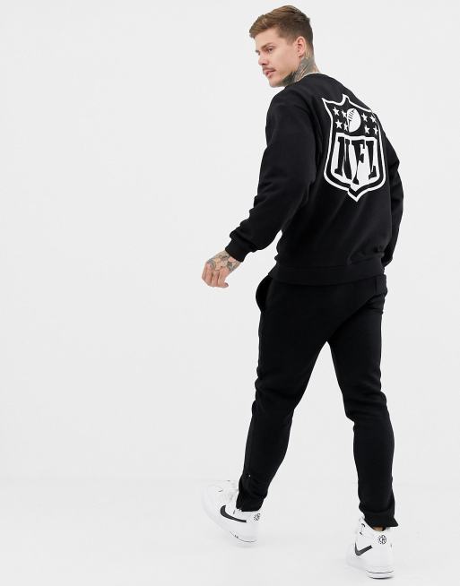 ASOS Tall Oversized Sweatshirt With Nfl New York Jets Print in