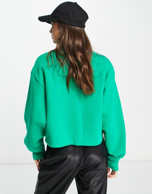 Bright cheap green sweatshirt