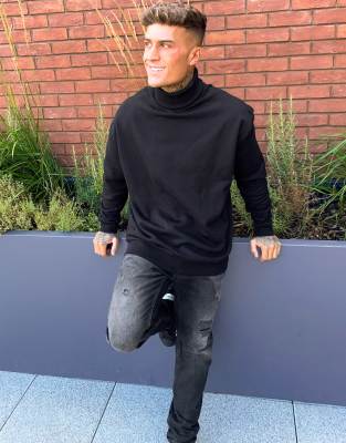 asos design oversized sweatshirt