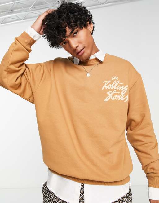 rolling stones oversized sweatshirt