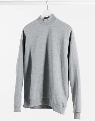 asos grey sweatshirt