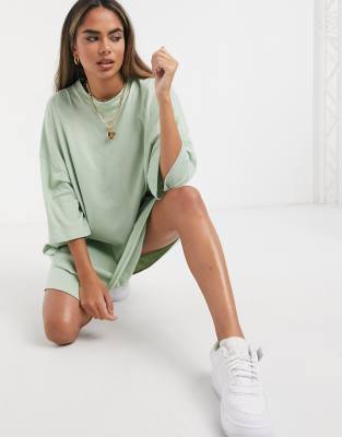 asos green top