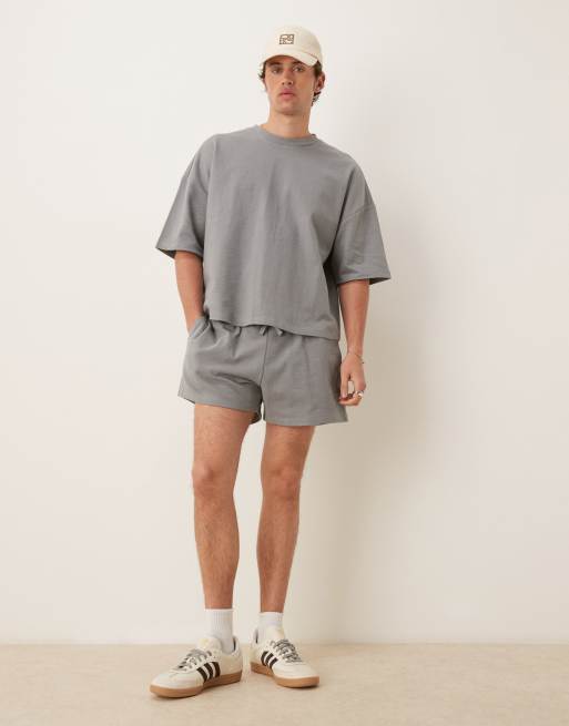 ASOs DESIGN - Oversized T-shirt i bleg grøn med firkantet pasform - Del af sæt, 3 af 4