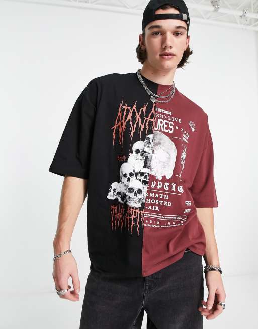 Oversized t shirt on sale grunge