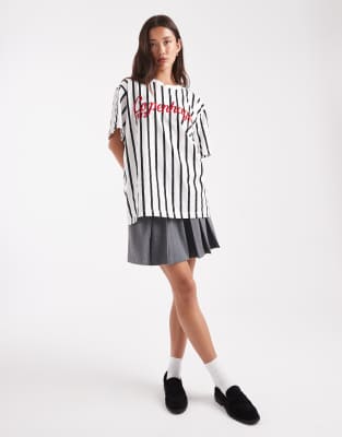 Asos Design Oversized T-shirt In Black