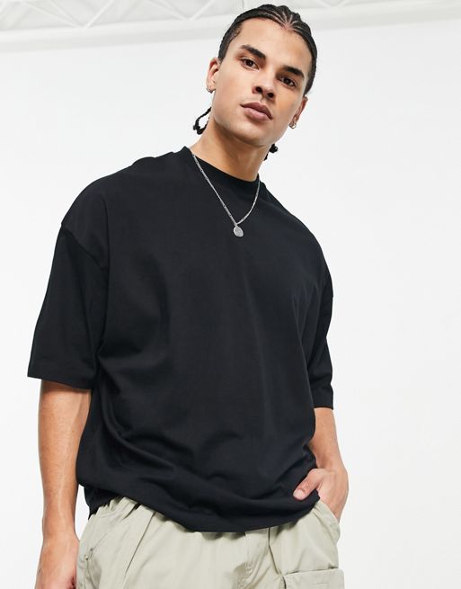 ASOS Design Curve Ultimate Oversized T-Shirt in Black