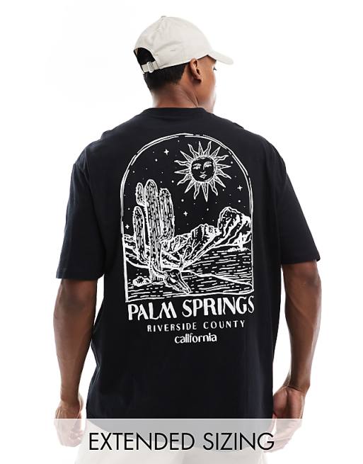 Palm Springs Drop Shoulder Hoodie Palm Springs Drop Shoulder Hoodie
