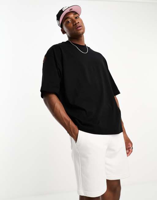 無償保証 エイソス ASOS DESIGN oversized t-shirt in black with back