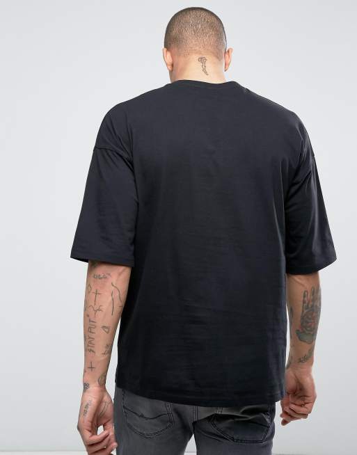 ASOS DESIGN oversized t shirt in black ASOS