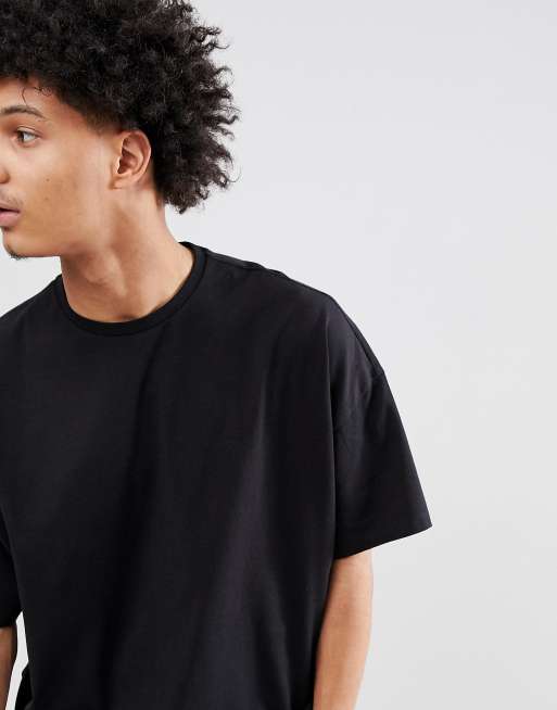 ASOS Design Curve Ultimate Oversized T-Shirt in Black