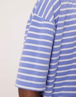 Asos Design Oversized T-shirt In Multi